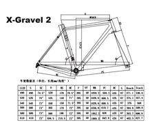 Improved internal routing X gravel bike