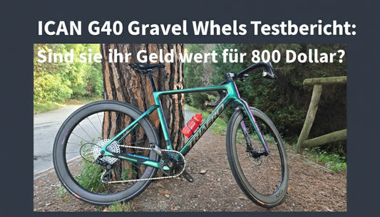 ICAN G40 Gravel-Laufradsatz – Test und Analyse von Lorenzo Del Sant