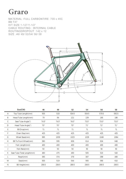 Graro-Rahmenset mit Gravel Series-Radsätzen